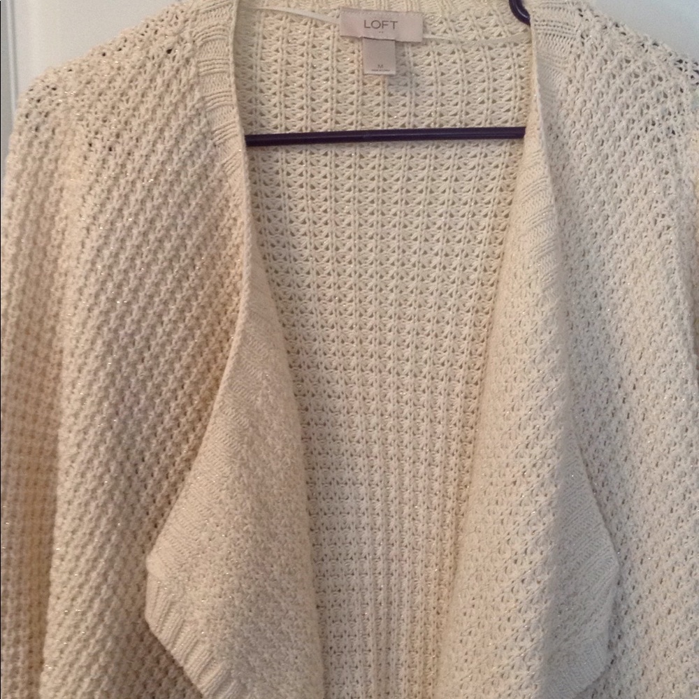 Cream Loft Sweater - Picture 3 of 4